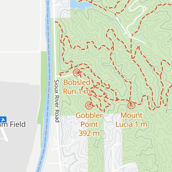 Map of Dorothy Pecaut Nature Center