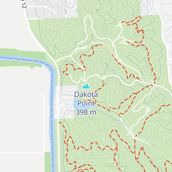 Map of Dakota Point