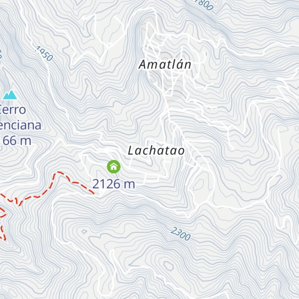 Map of Cabañas