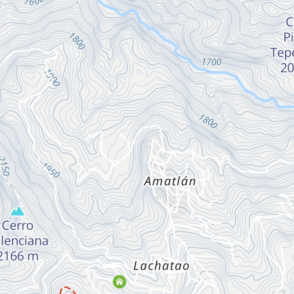 Map of Cabañas Amatlán