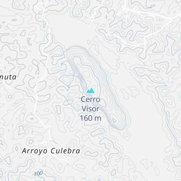 Map of Cerro Visor