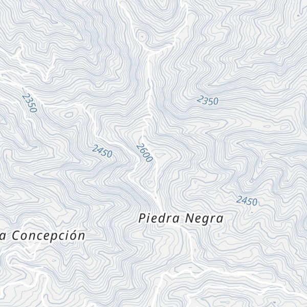 Map of Cerro Piedra Manchada