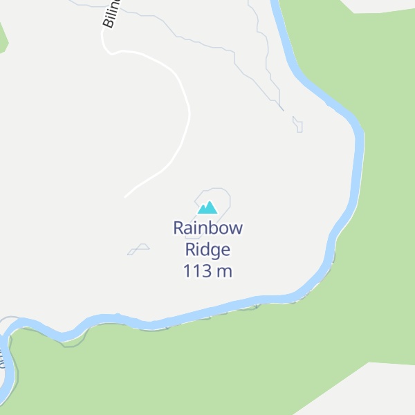 Map of Rainbow Ridge