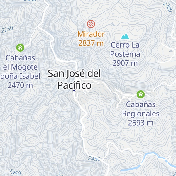 Map of Cabañas Alma Serrana