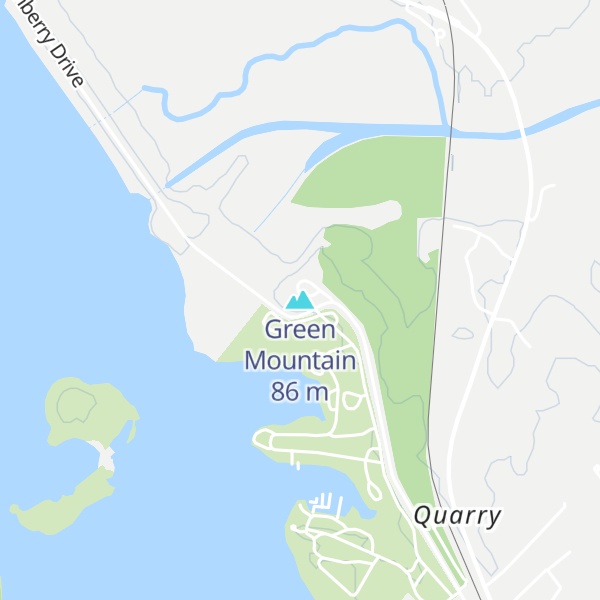 Map of Green Mountain