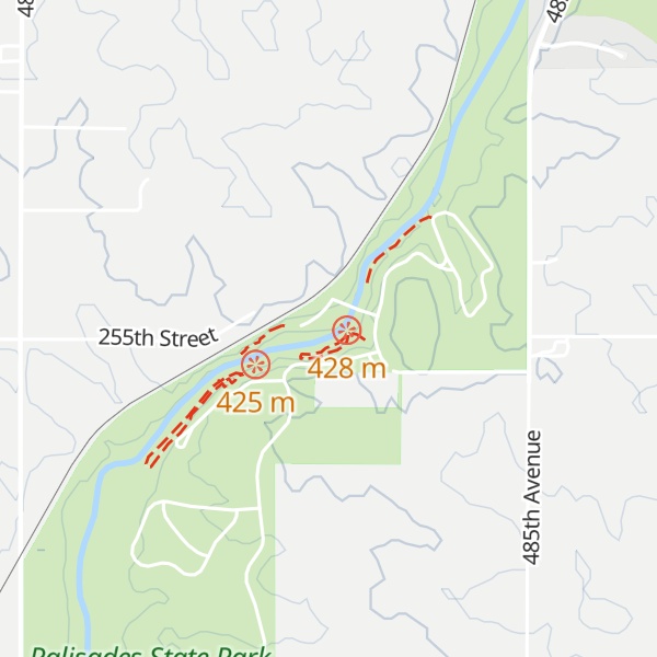 Map of The Palisades