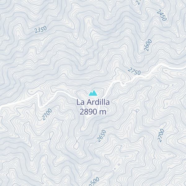 Map of La Ardilla