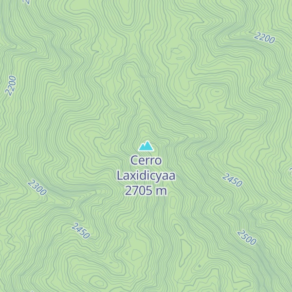 Map of Cerro Laxidicyaa
