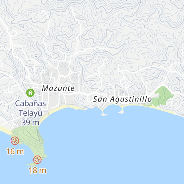 Map of Casa Tamarindos