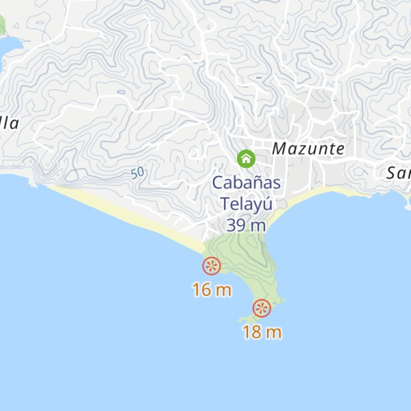 Map of Cabañas Magicos
