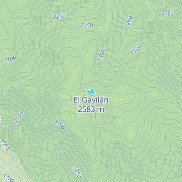 Map of El Gavilán
