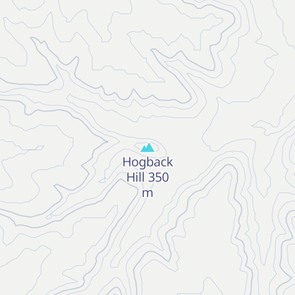 Map of Hogback Hill