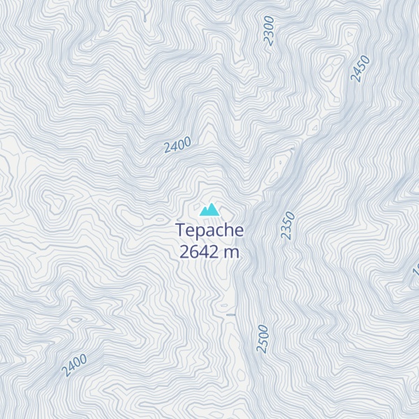 Map of Tepache