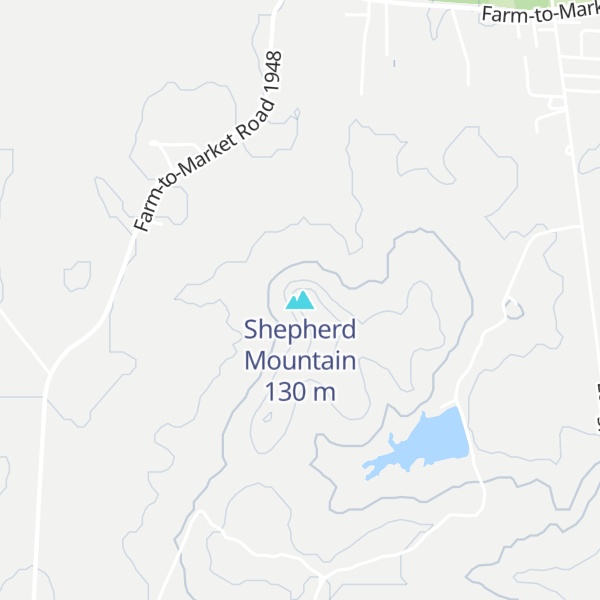 Map of Shepherd Mountain