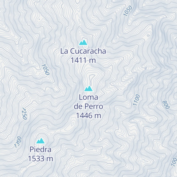 Map of Loma de Perro
