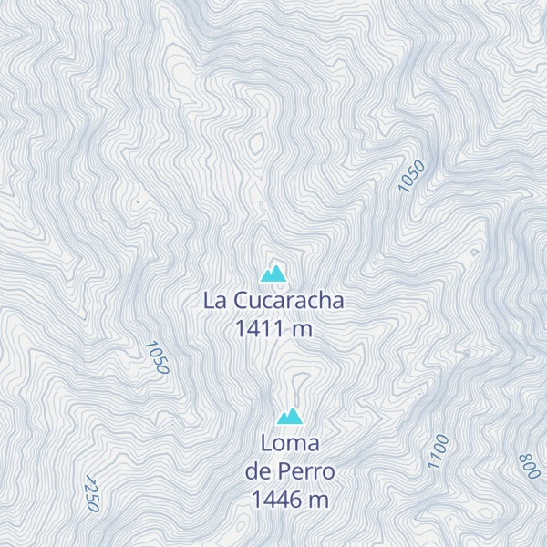 Map of La Cucaracha