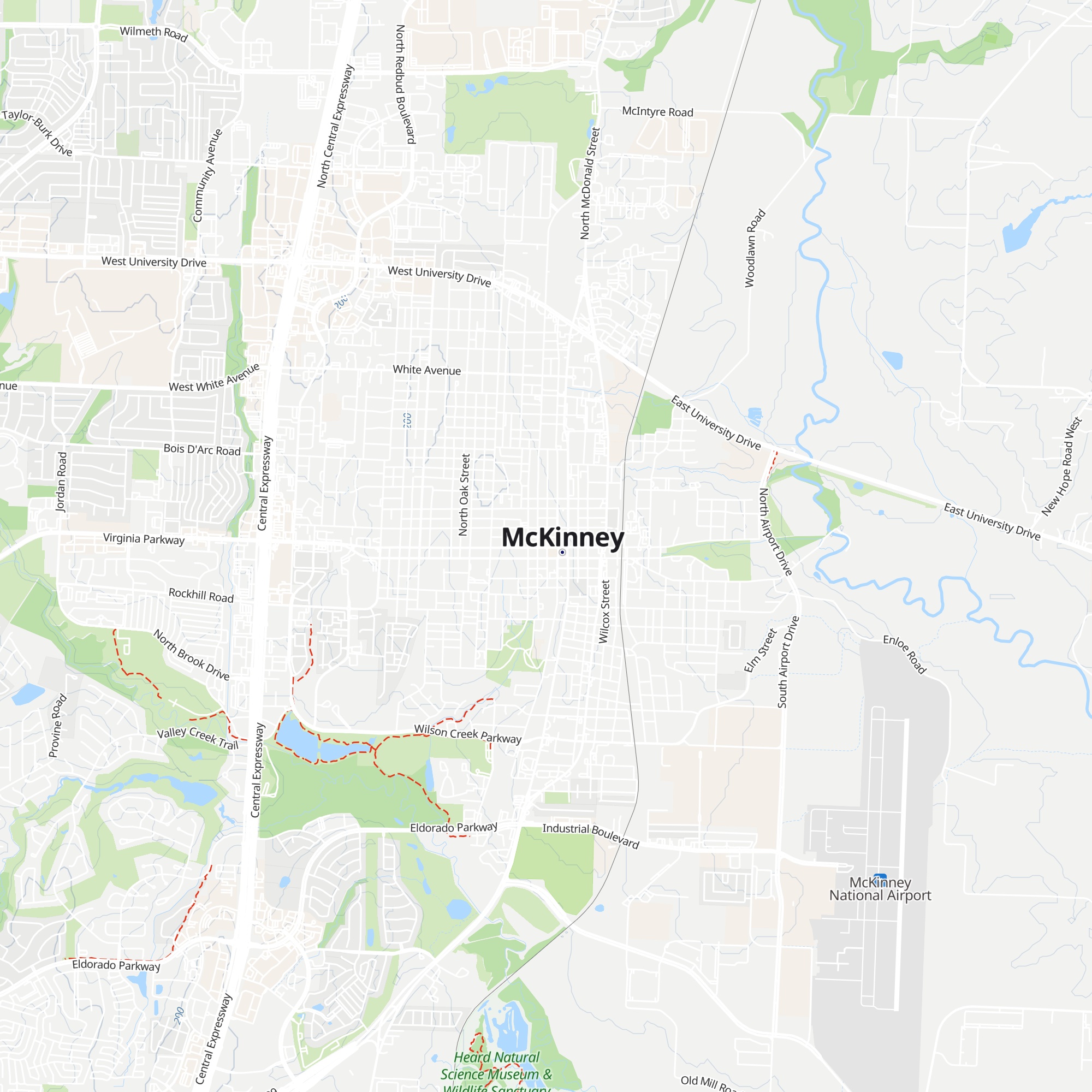 Visitors Center map
