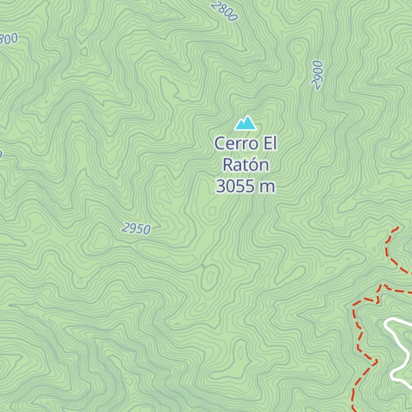 Map of Cerro Cerezo