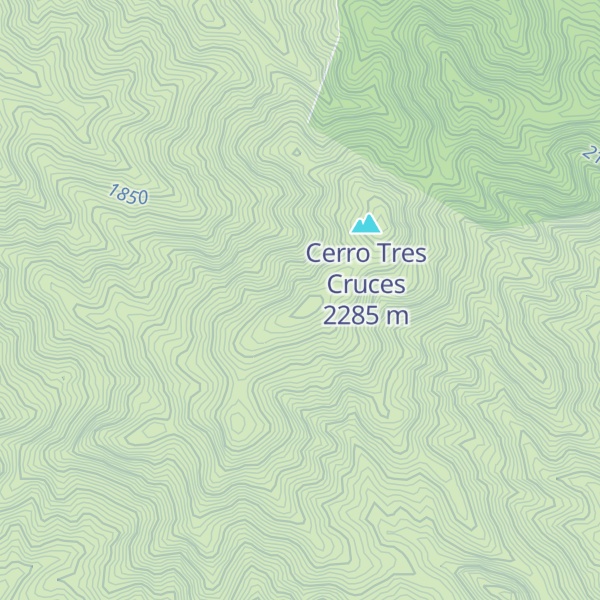 Map of Cerro Vitiche