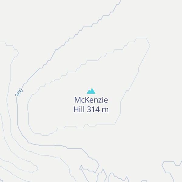 Map of McKenzie Hill