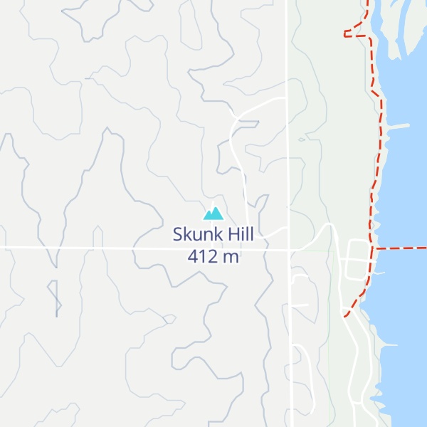 Map of Skunk Hill