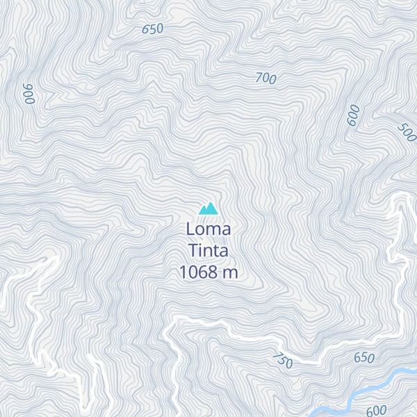 Map of Loma Tinta