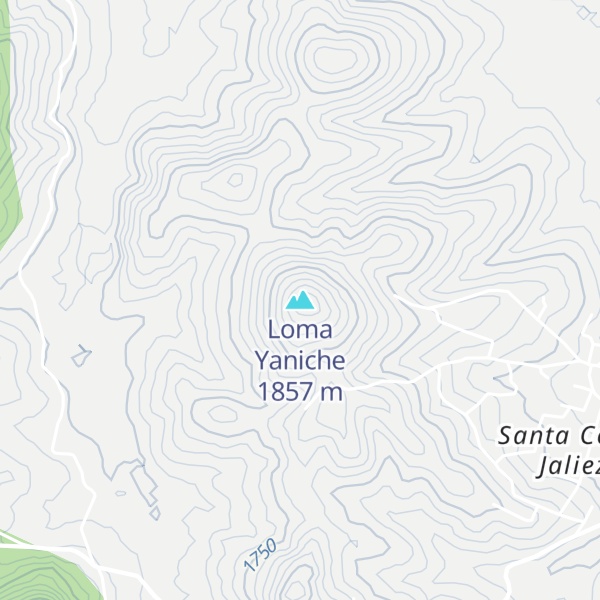 Map of Loma Yaniche