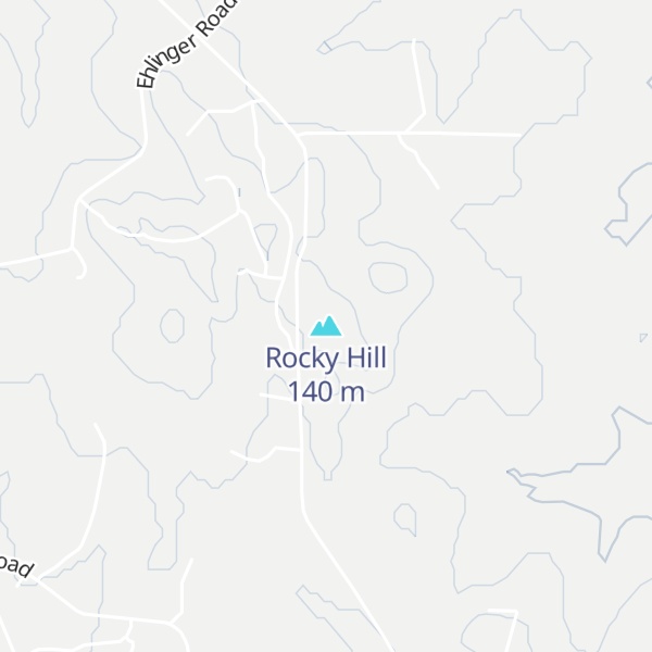Map of Rocky Hill