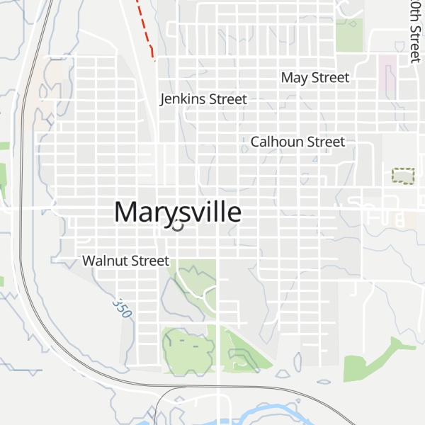 Map of Marshall County Visitor Center