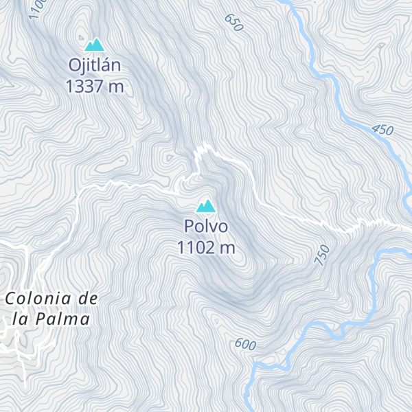 Map of Polvo