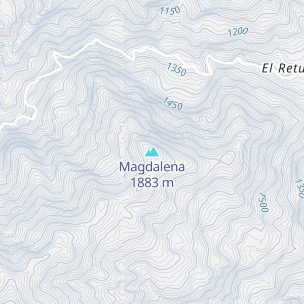 Map of Magdalena