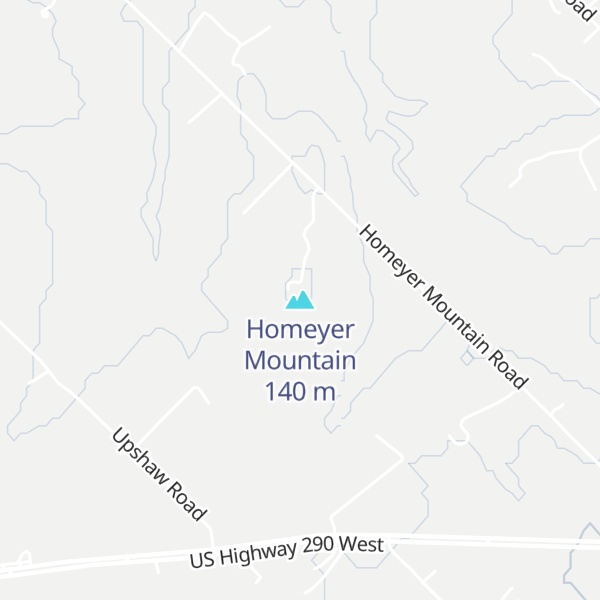 Map of Homeyer Mountain
