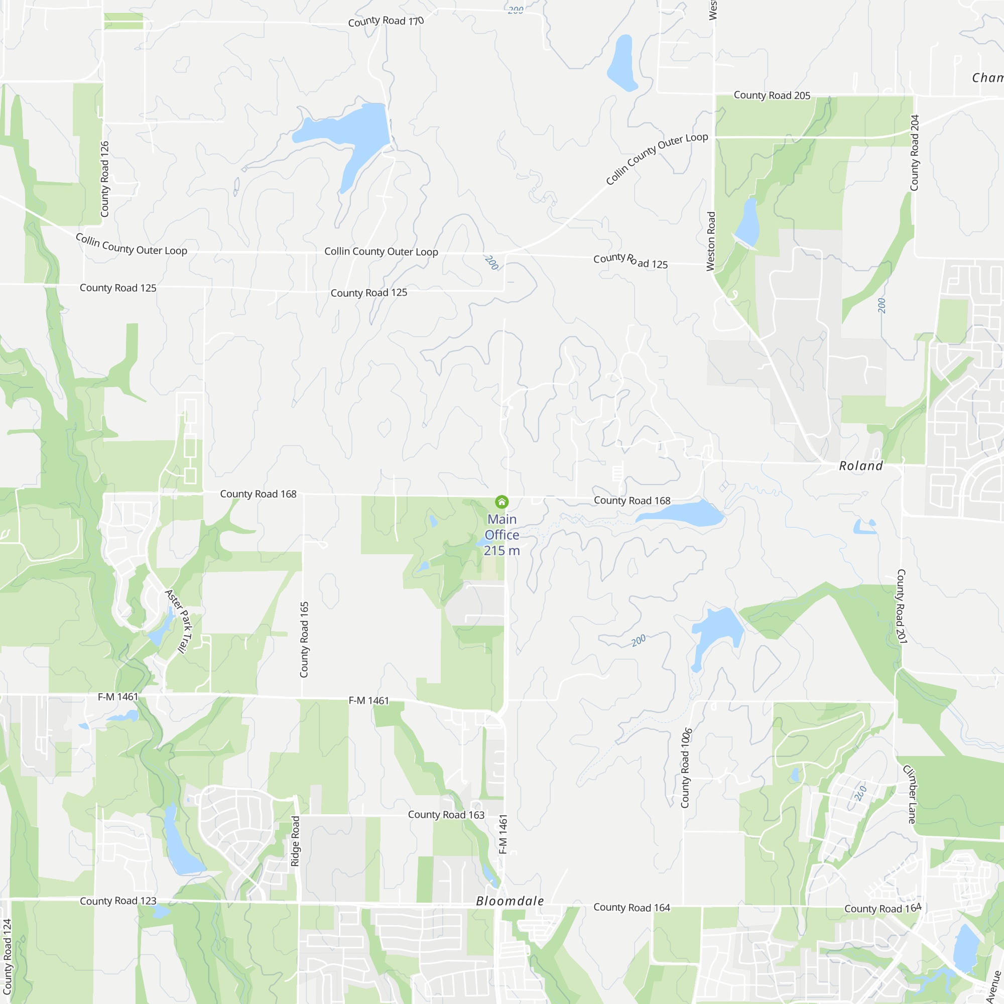 Main Office map