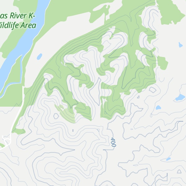 Map of McDowell