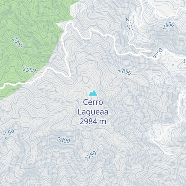 Map of Cerro Lagueaa