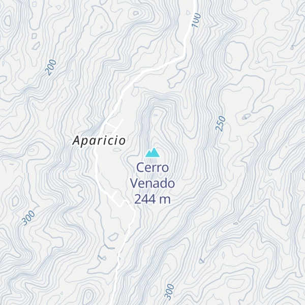 Map of Cerro Venado