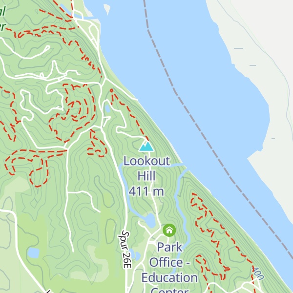 Map of Lookout Hill