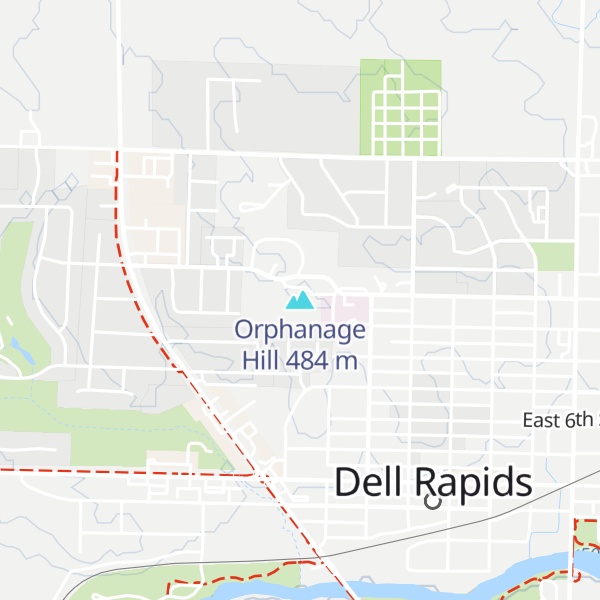 Map of Orphanage Hill