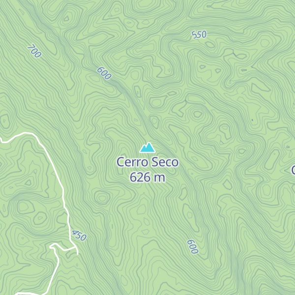 Map of Cerro Seco