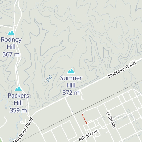 Map of Sumner Hill