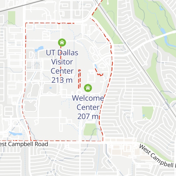 Map of Welcome Center