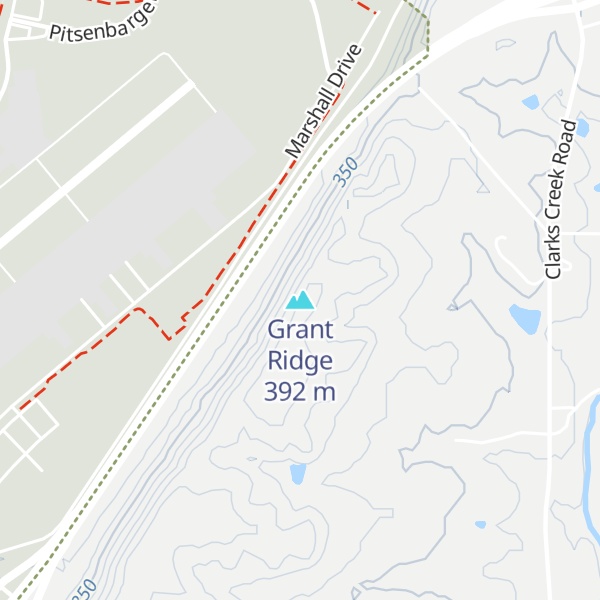 Map of Grant Ridge