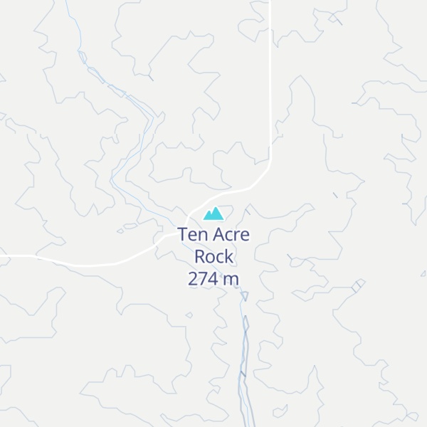 Map of Ten Acre Rock