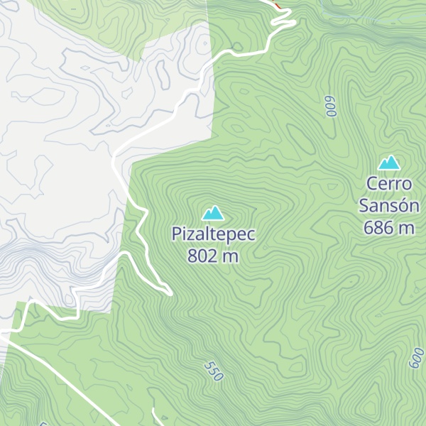 Map of Pizaltepec
