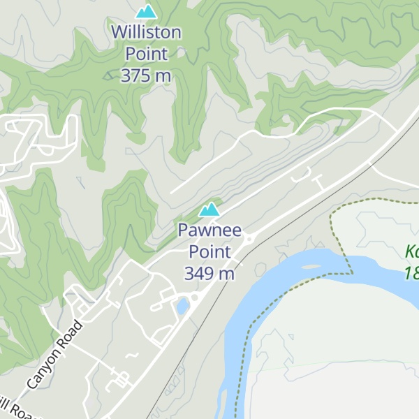 Map of Pawnee Point
