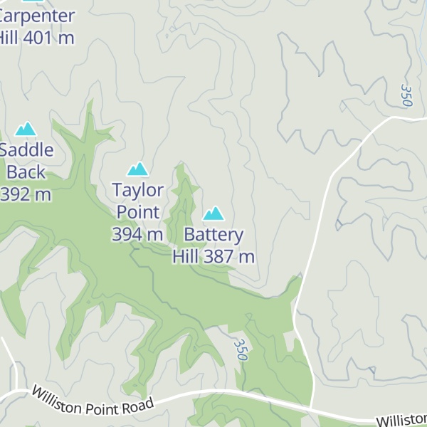 Map of Battery Hill