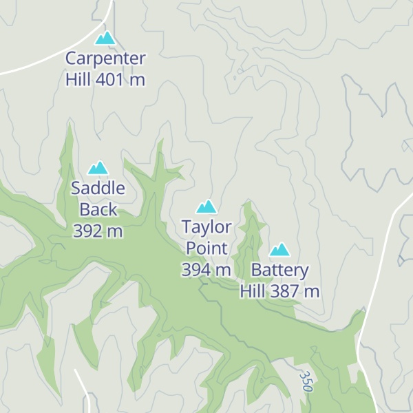 Map of Taylor Point