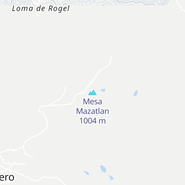 Map of Mesa Mazatlan