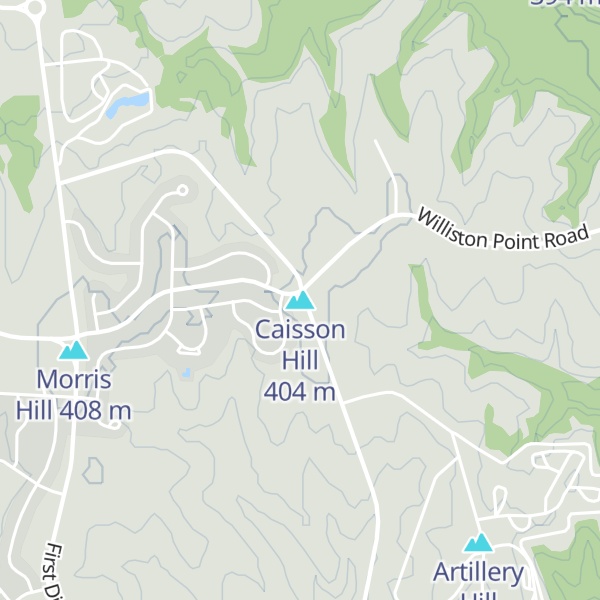 Map of Caisson Hill