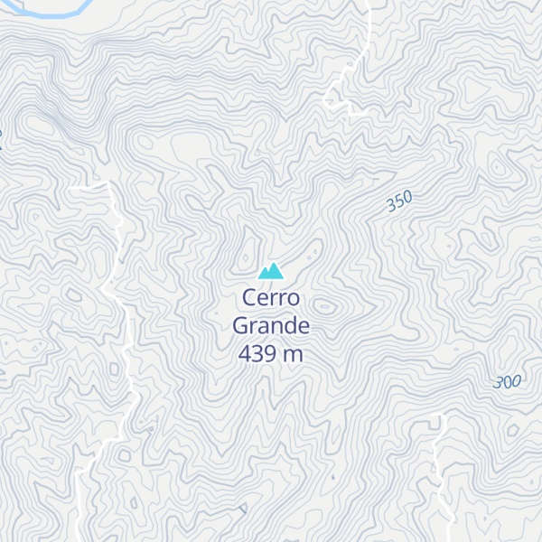 Map of Cerro Grande